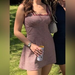 Princess Polly Red Gingham Dress